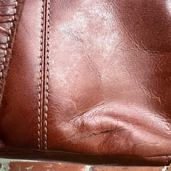 Wild West Brown Leather SlingBag - Picture 7 of 12